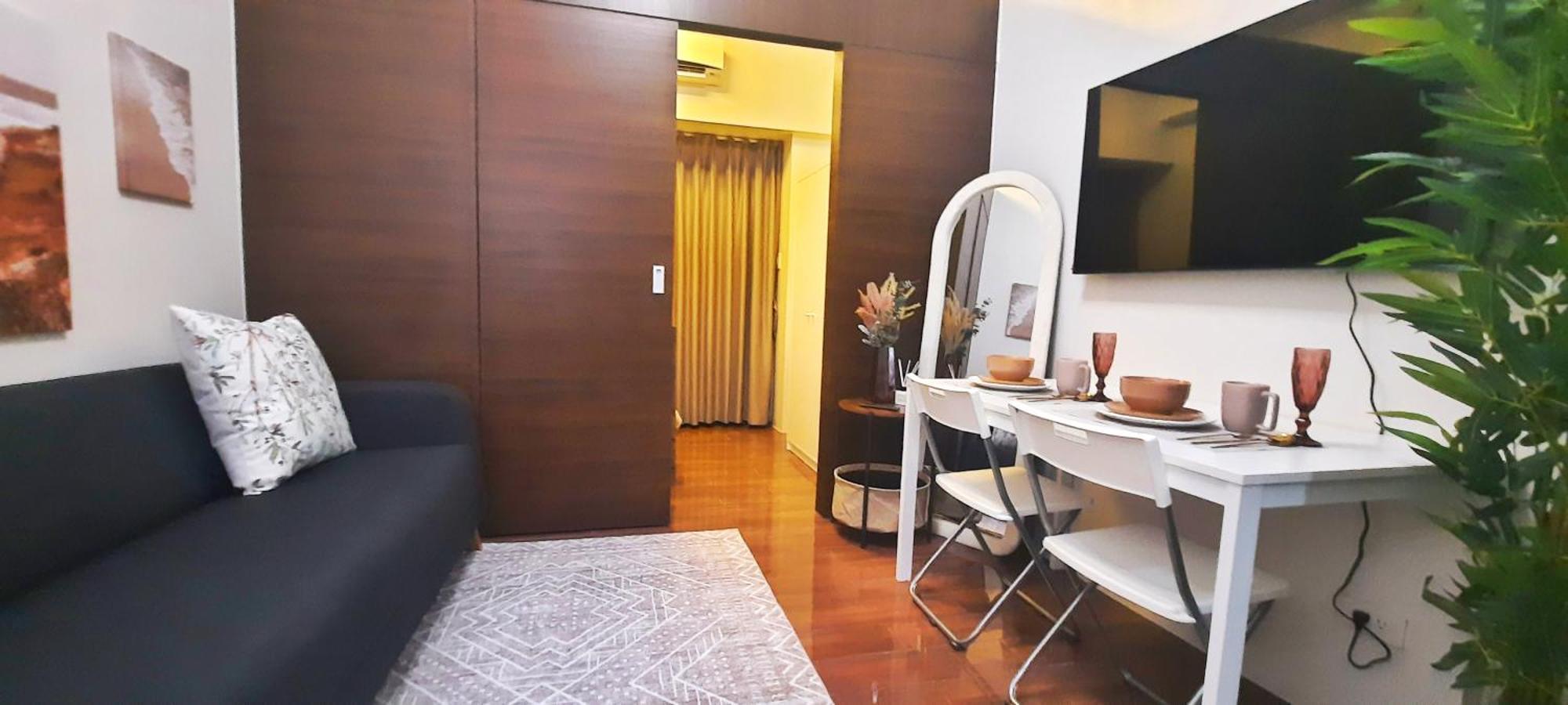 Stylish&Comfort Unit With Balcony In Air Makati Makati City Bagian luar foto